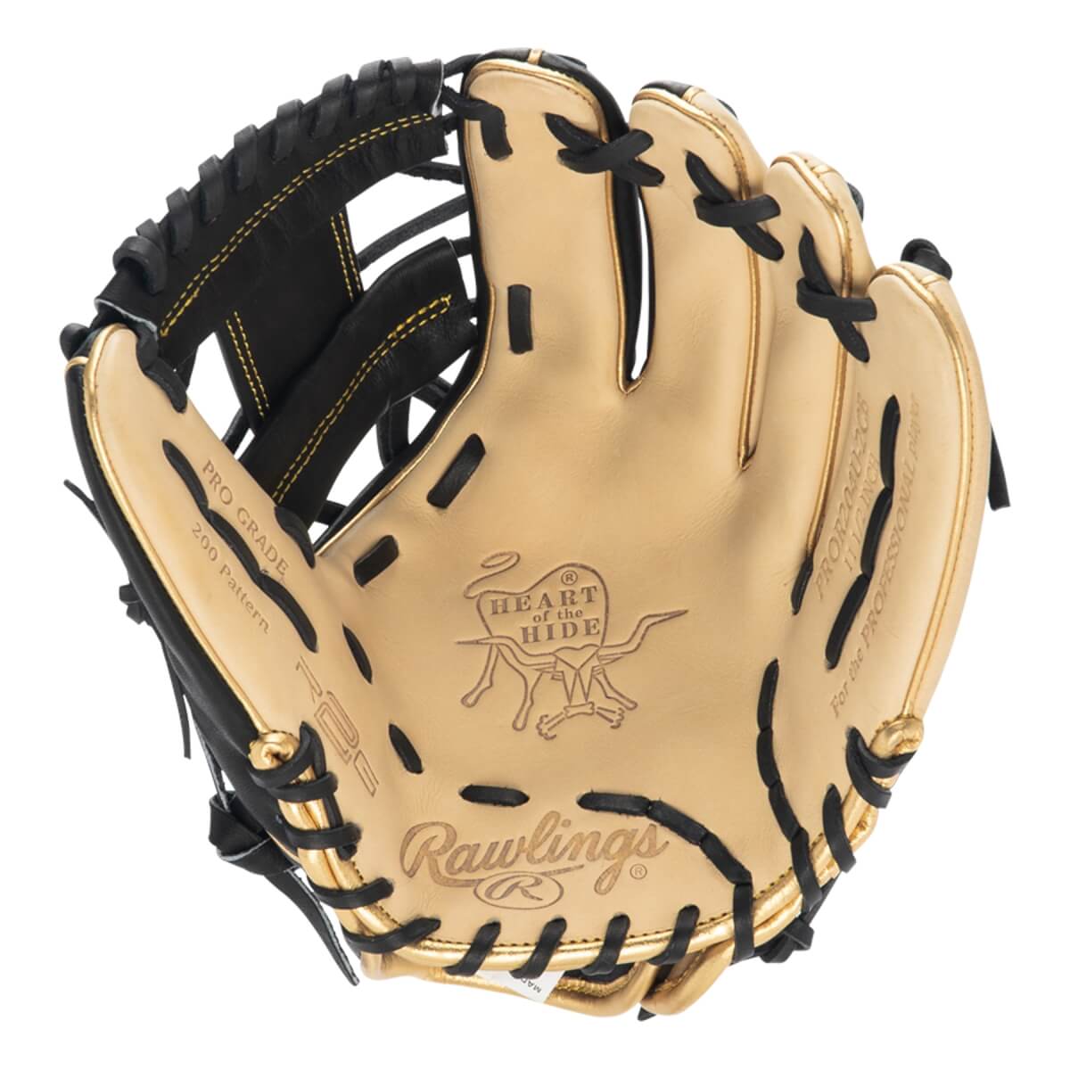Rawlings Heart of the Hide R2G ContoUR 11.5" Baseball Glove: PROR204U-2CB: Image #419017