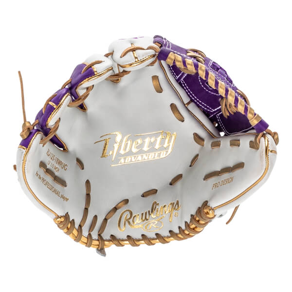 Rawlings Liberty Advanced Color Series 4.0 12.5" Fastpitch Softball Glove: RLA125-18WPUG: Image #450555