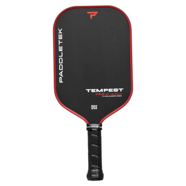 Paddletek Tempest TKO-C 14.3mm Carbon Fiber Pickleball Paddle: Image #442897