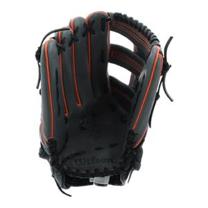 Gant de softball Wilson Elite 13 A2477 cuir noir droitier lancer RHT