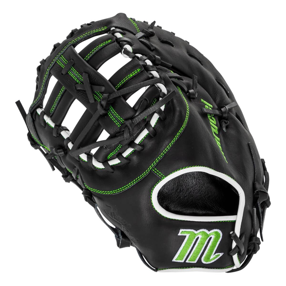 Marucci Krewe 12.5" Youth Baseball First Base Mitt: MFG3KR37S1-BK/NG: Image #446324