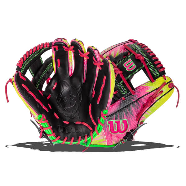 Wilson A2000 Super SnakeSkin 1786 Party Animals Tie Dye 11.5" Baseball Glove: WBW102223115: Image #453962