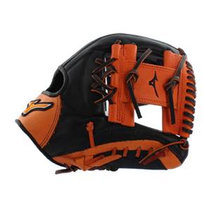 Mizuno MVP Prime SE Baseball Glove: GMVP1154PSE4- Black/Orange: Image #308964