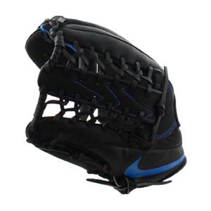 Nike MVP Prospect Black/Blue Baseball Glove: BF1727 Youth: Image #308393
