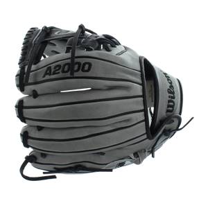 Wilson A2000 Limited Edition Baseball Glove: A2000BBDP15GM Grey/Black: Image #301352