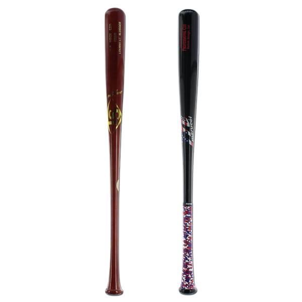 Bat Pack Louisville Slugger MLB Prime Birch and Marucci Pro Cut USA Maple Wood Baseball Bats