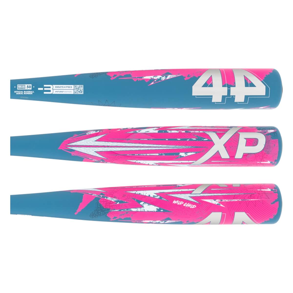 44 Pro Alloy XP Wildchild BBCOR Baseball Bat: BB25XPB3: Image #453213