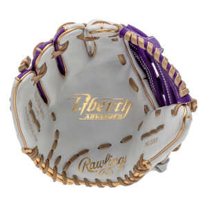 Rawlings Liberty Advanced Color Series 4.0 12.75" Fastpitch Softball Glove: RLA1275-6WPUG: Image #451081
