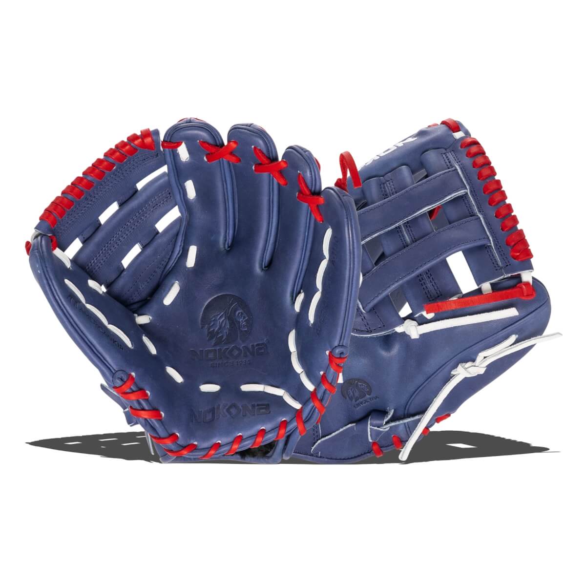 Nokona American Kip 11.5" Baseball Glove: A-1150H-NV: Image #432503