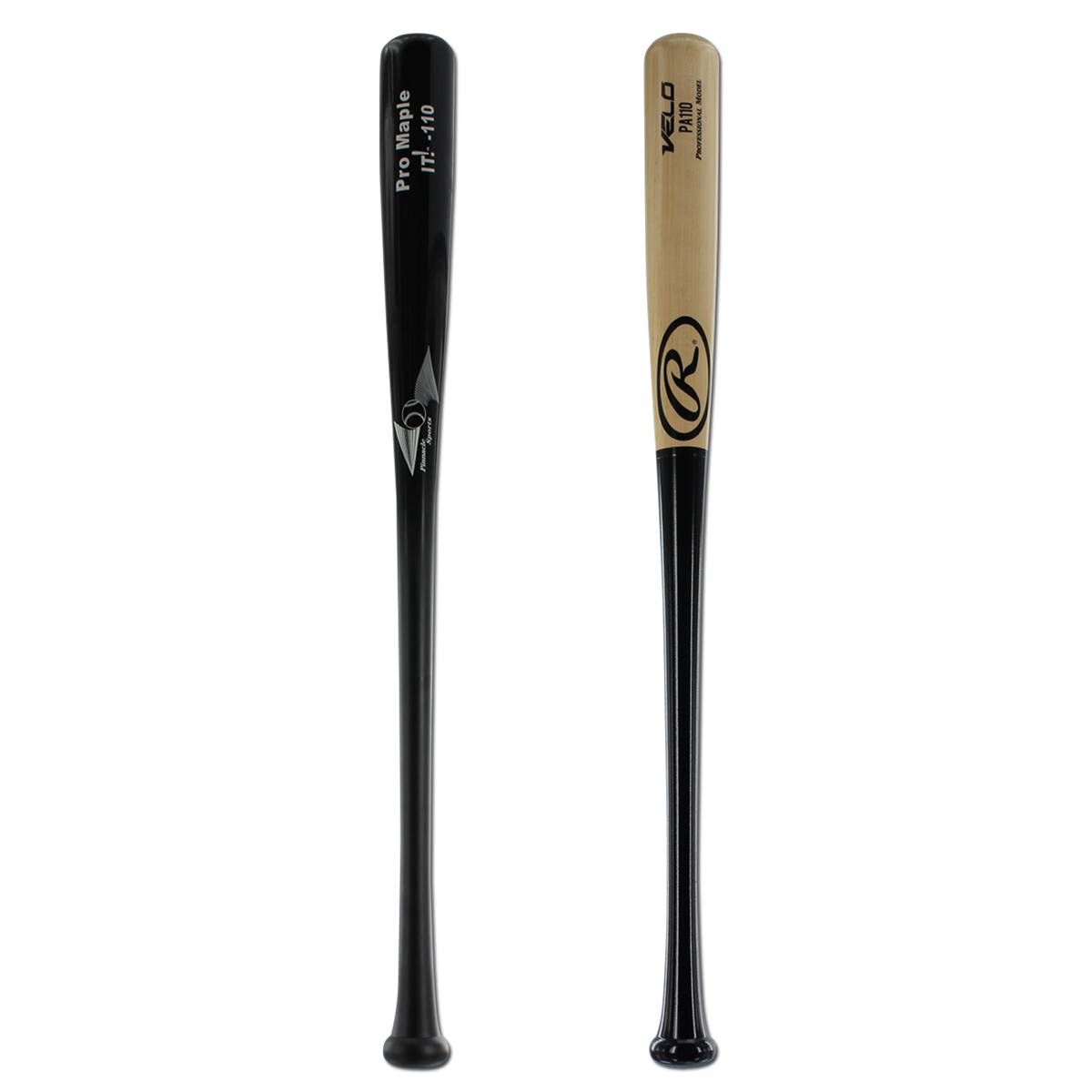 Bat Pack Pinnacle IT Pro Maple and Rawlings VELO Maple Wood Baseball