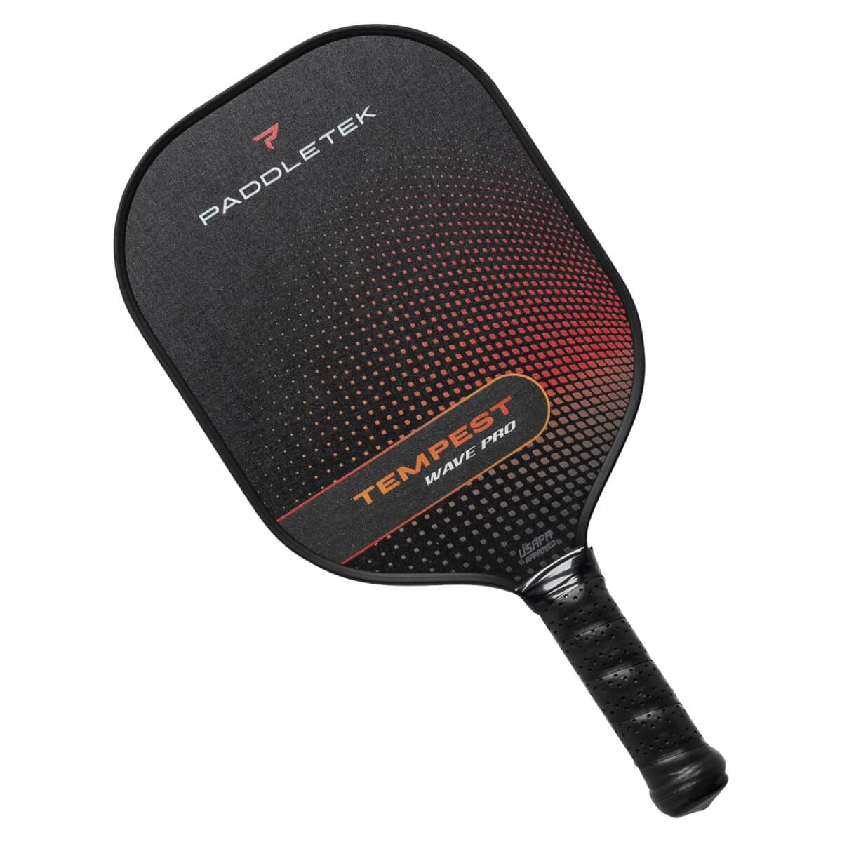 Paddletek Tempest Wave Pro Middleweight Carbon Fiber Pickleball Paddle: Image #436052