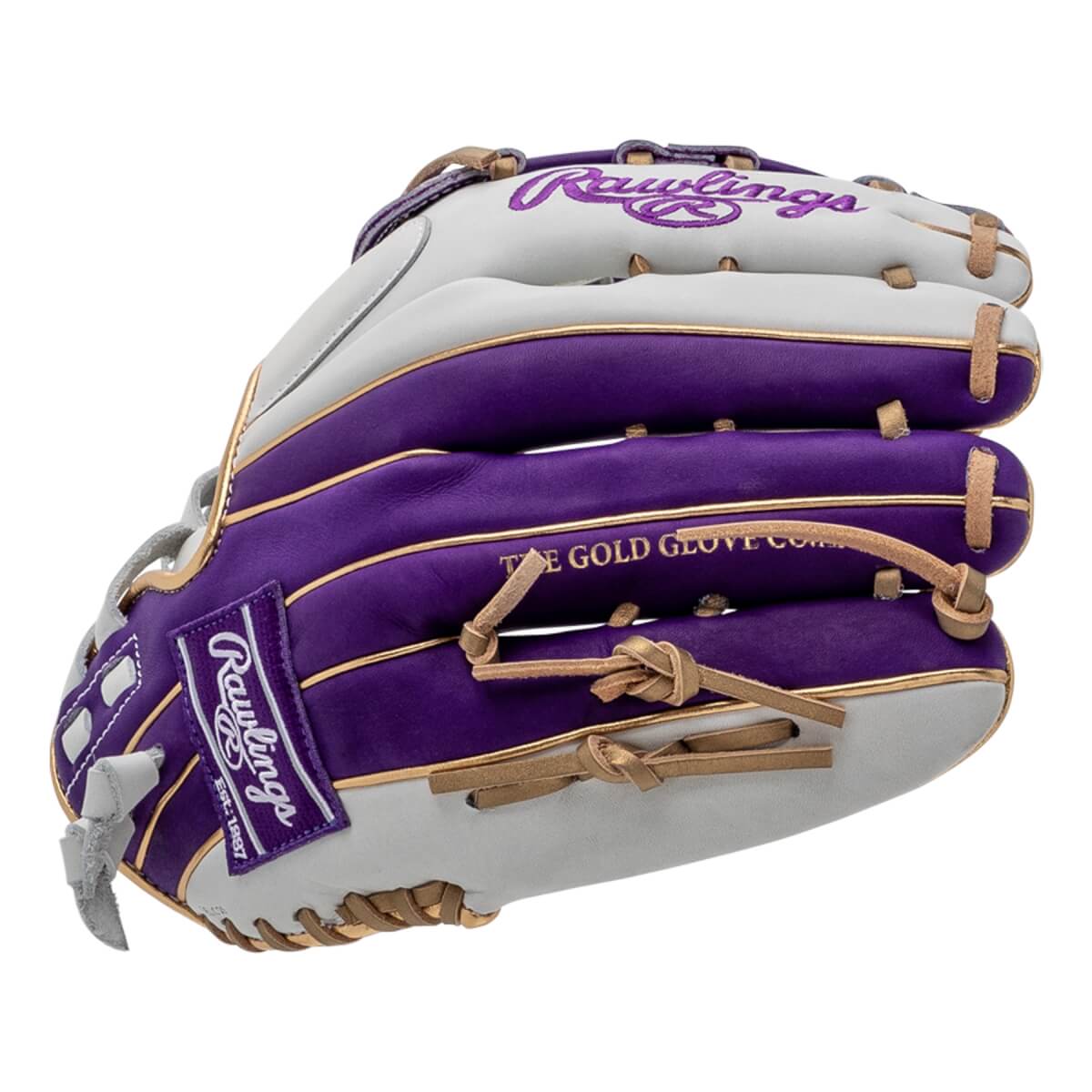 Rawlings Liberty Advanced Color Series 4.0 12.75" Fastpitch Softball Glove: RLA1275-6WPUG: Image #451083
