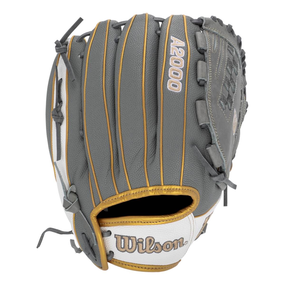 Wilson A2000 Classic SuperSkin V125 12.5" Fall Collection Fastpitch Softball Glove: WBW102677125: Image #443949