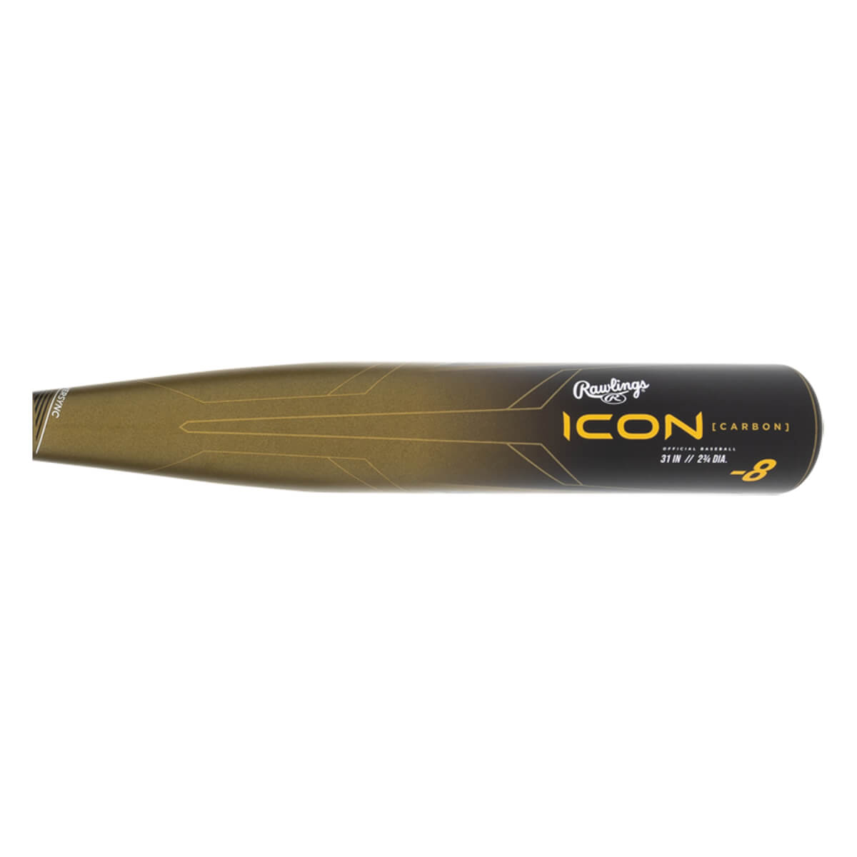 2023 Rawlings Icon -8 USSSA Baseball Bat: RUT3I8: Image #427779