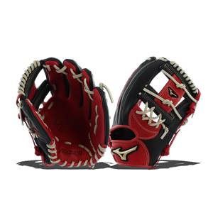 Mizuno Glove Elite イエロー/レッド Mizuno Pro Red Cream 12.75 Inch Baseball Glove Right Hand