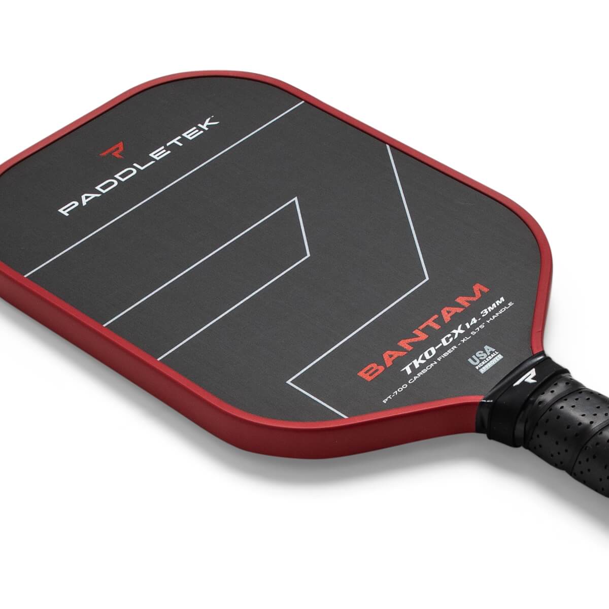 Paddletek Bantam TKO-CX 14.3mm Carbon Fiber Pickleball Paddle: Image #450061