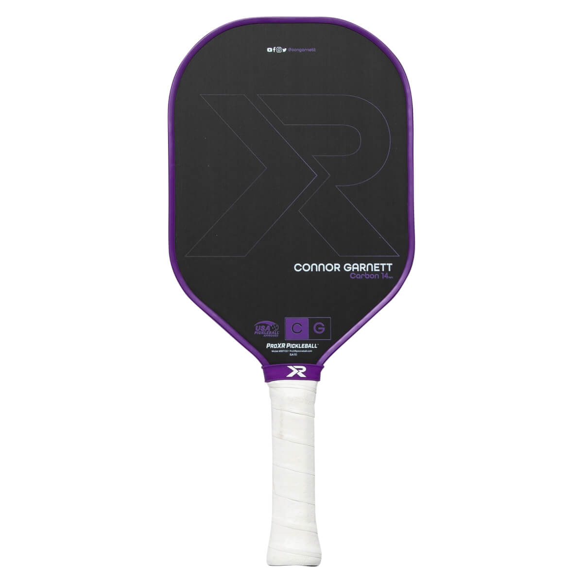 ProXR Connor Garnett Signature Carbon Fiber Pickleball Paddle: Image #439639
