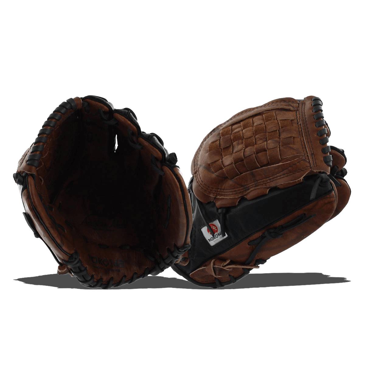 Nokona Buckaroo Black 12" Fastpitch Softball Glove BKF1200CBLK