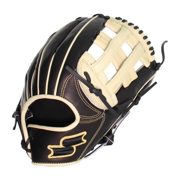 SSK Black Line 12.75" Dimple Baseball Glove: S19DH2401: Image #374375