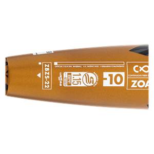 DeMarini Zoa -10 USSSA Baseball Bat: WTDXZBZ22: Image #409553