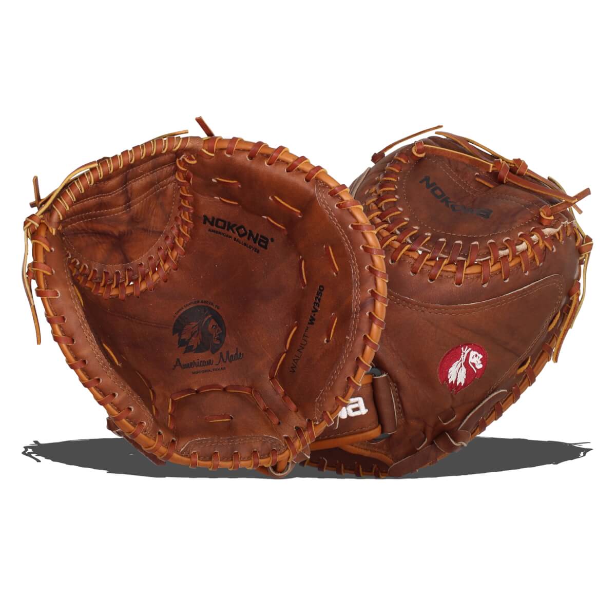 Nokona Walnut 32.5" Fastpitch Softball Catcher's Mitt: W-V3250C: Image #418357