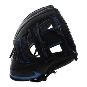 Nike MVP Prospect Black/Blue Baseball Glove: BF1725 Youth: Image #308420