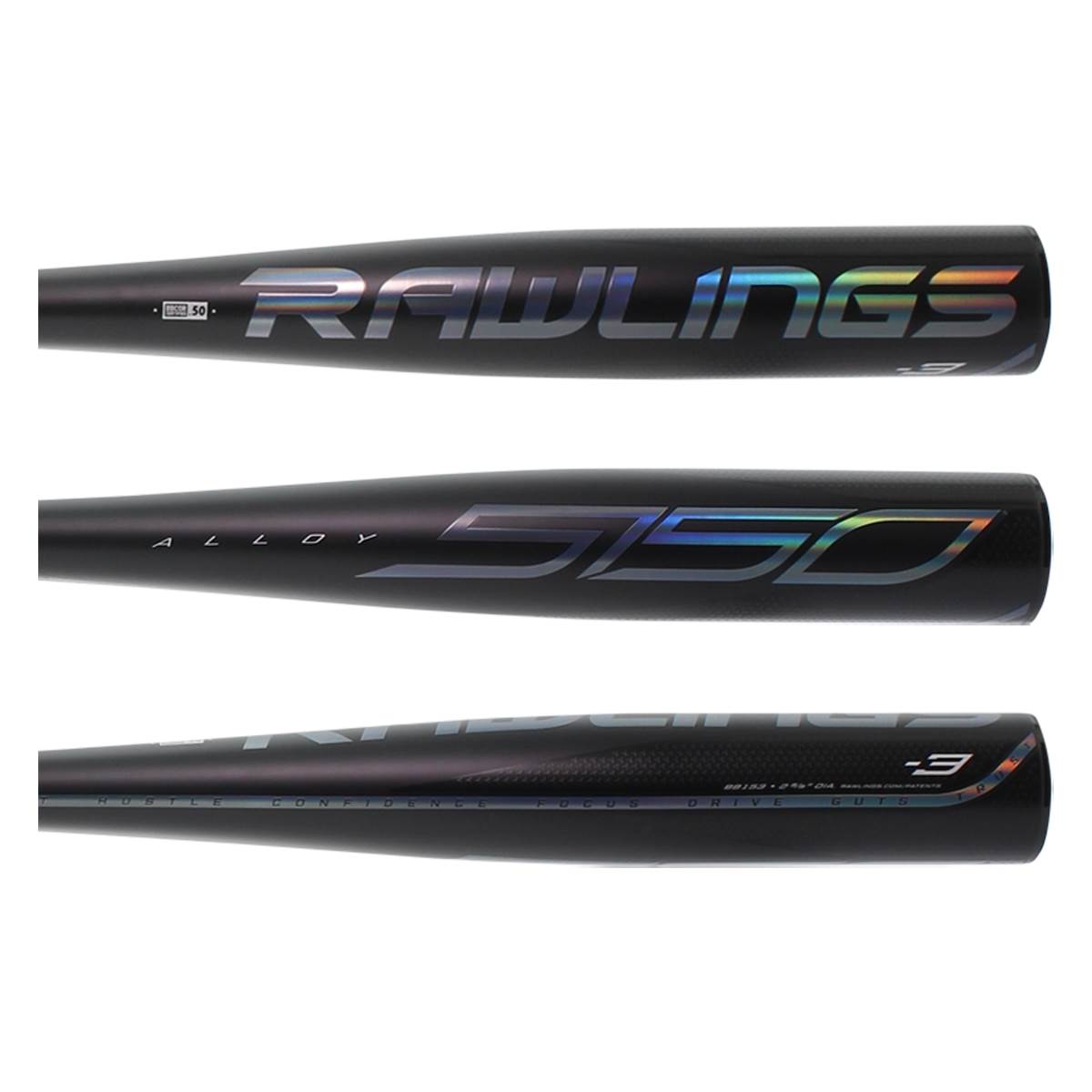 Batte Rawlings 5150 BBCOR 30/27 - 2 5/8" Composite Jaune Adulte