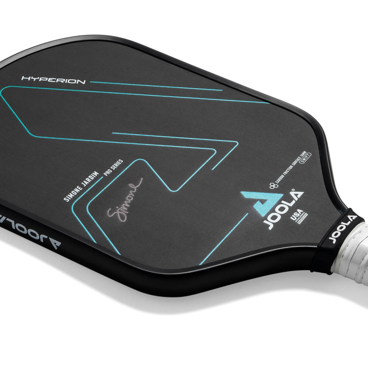 JOOLA Simone Jardim Hyperion CFS 16mm Swift Middleweight Carbon Fiber Pickleball Paddle: Image #427451