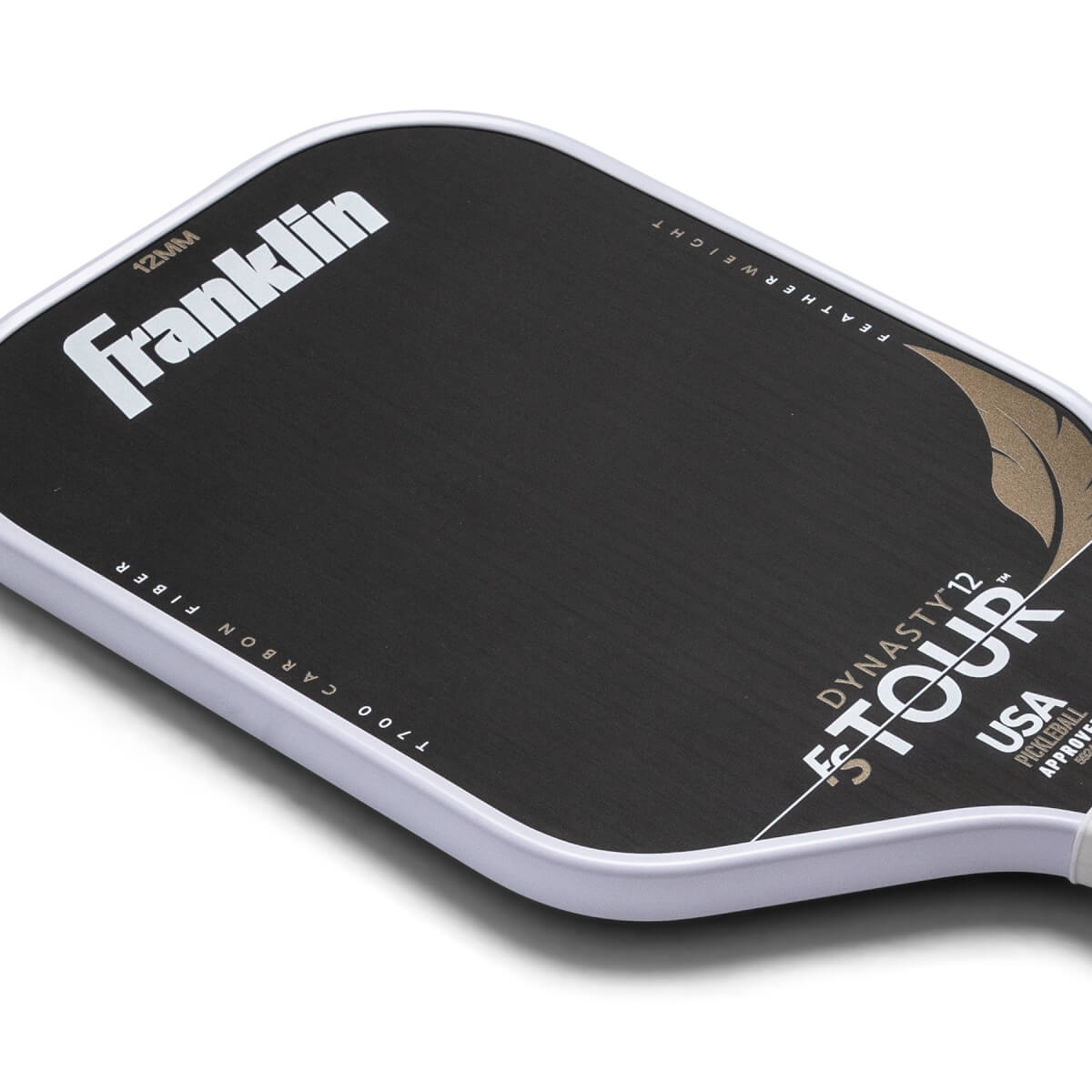 Franklin Sports Racchetta Da Pickleball FS Tour Series Pro - Fibra Di Carbonio T700, Nucleo Polimero, Impugnatura 14.2cm