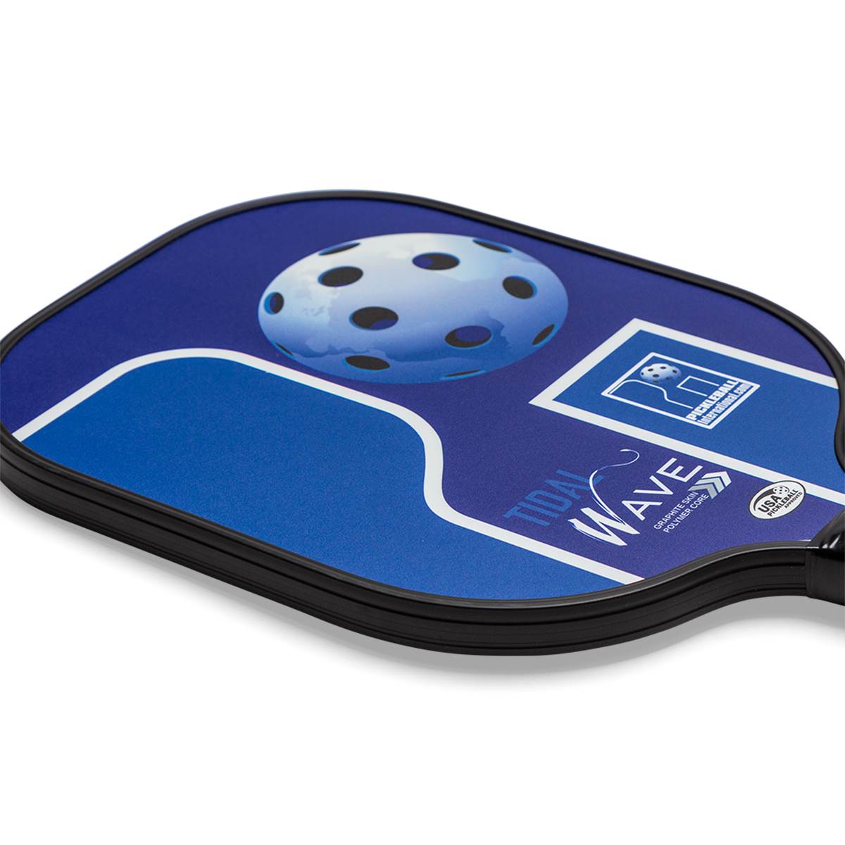 Pickleball International Tidal Wave Middleweight Graphite Pickleball Paddle: Image #405836