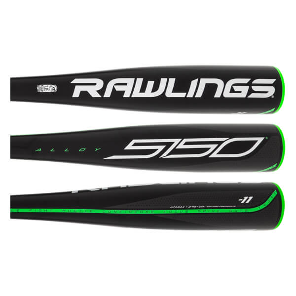 Rawlings 5150 11 2 5/8" Junior Big Barrel USSSA Baseball Bat (UT1511