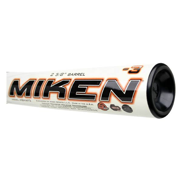 Miken Heat Baseball Bat MBHAF3 Flex Adult 34 Inch