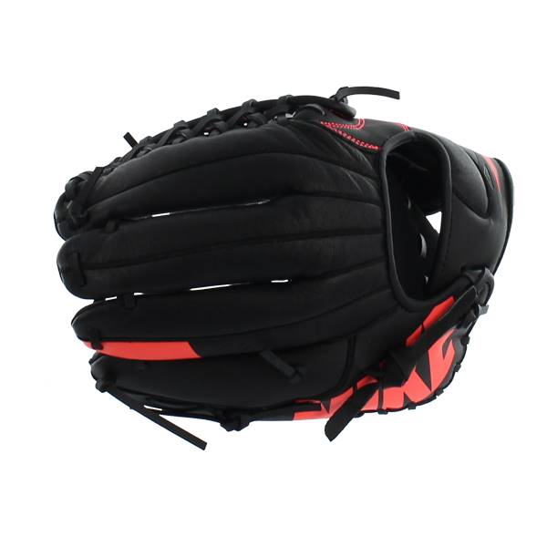 Nike MVP Prospect Black/Red Baseball Glove: BF1727 Youth: Image #308380