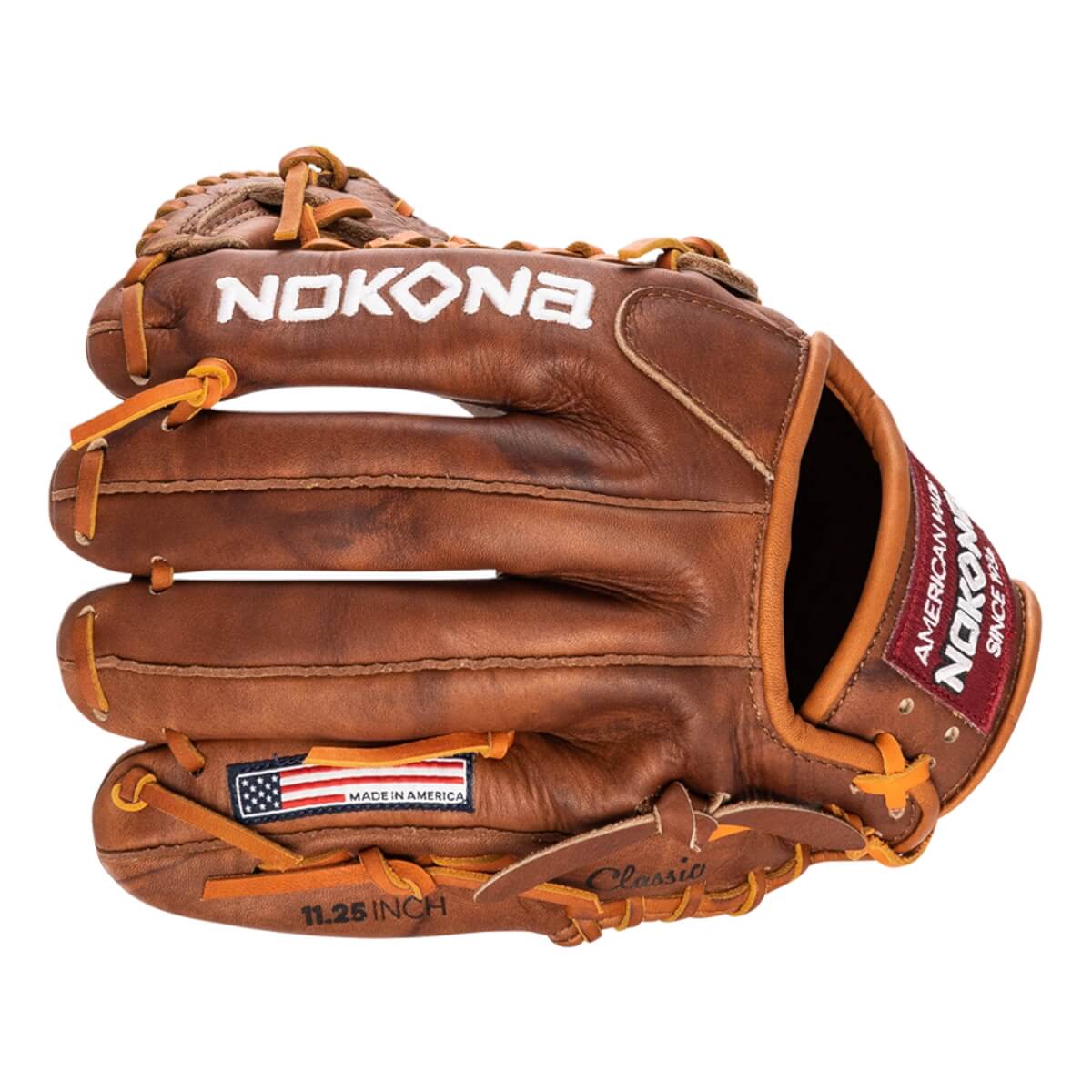 Nokona Walnut Select 11.25" Baseball Glove: W-200: Image #431955