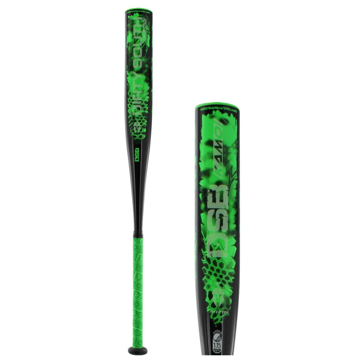 Dirty South Bats Kamo -8 2 5/8