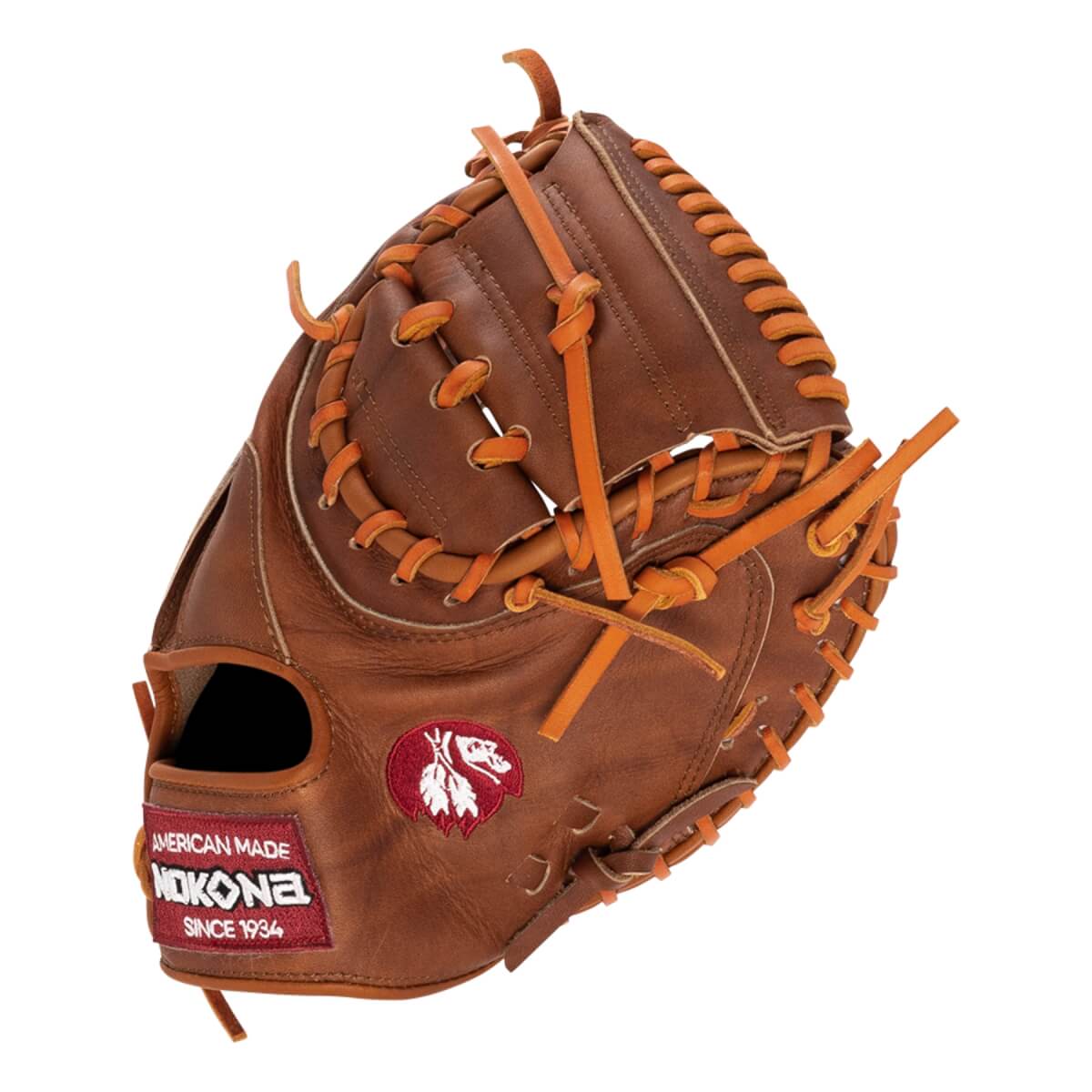 Nokona Walnut 33.5" Baseball Catcher's Mitt: W-3350C: Image #430316
