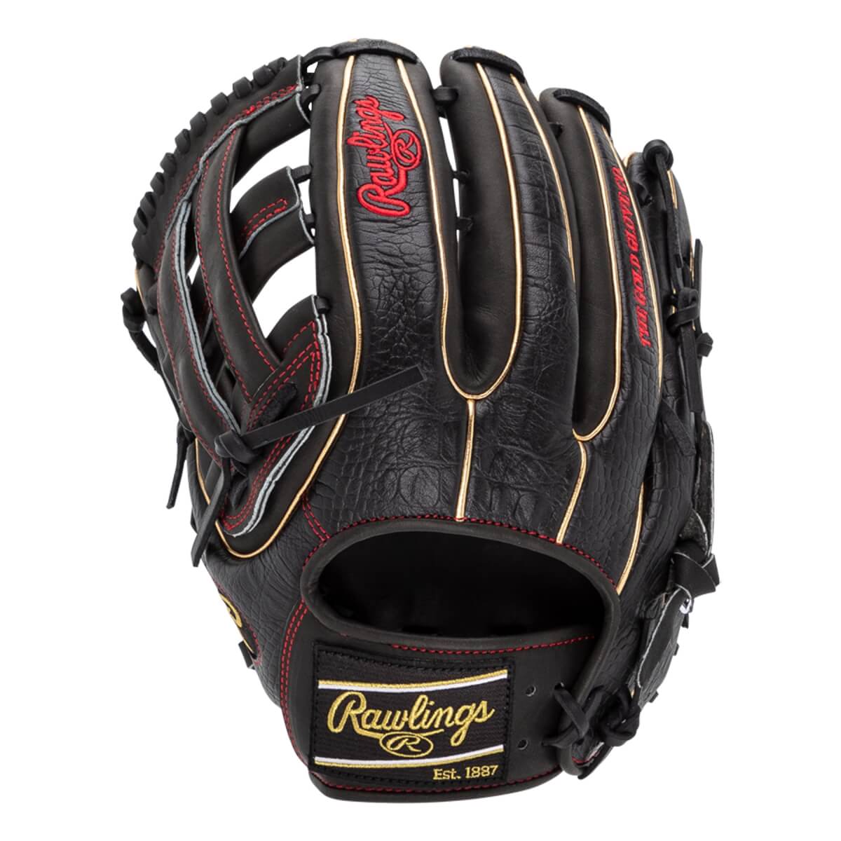 Rawlings Heart of the Hide Croc Skin 12.75" Baseball Glove: PROR3319-6DS: Image #448744
