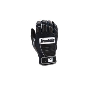 Franklin CFX Pro Batting Gloves: Black | White: Image #363771
