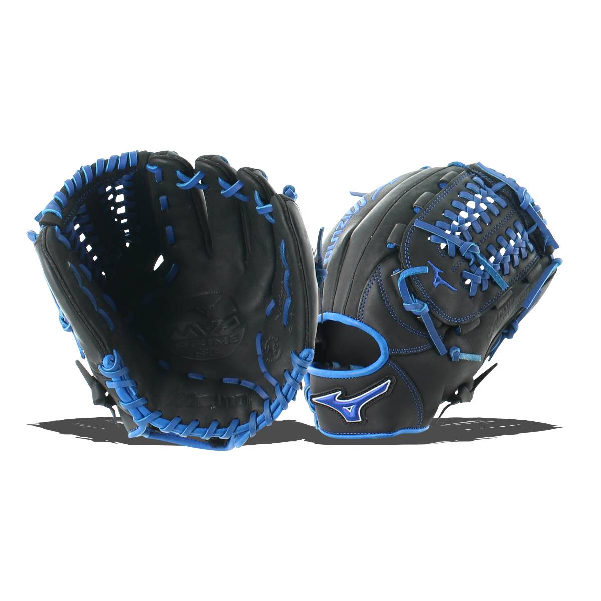 Mizuno MVP Prime SE 11.75" Baseball Glove: GMVP1175PSE6 Black / Royal: Image #314839