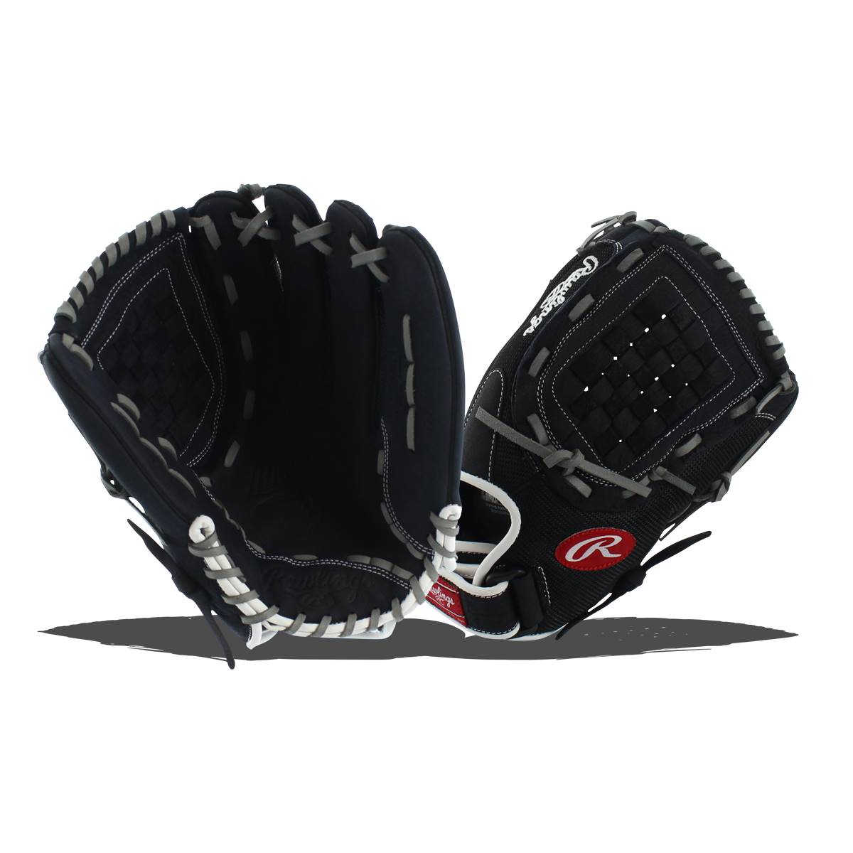 Rawlings Renegade 12.5" Slow Pitch Softball Glove: R125BGB: Image #311625