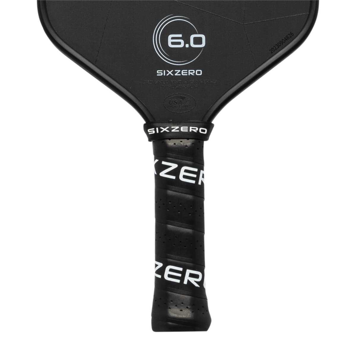 Six Zero Double Black Diamond Control 14mm Carbon Fiber Pickleball Paddle: Image #462261
