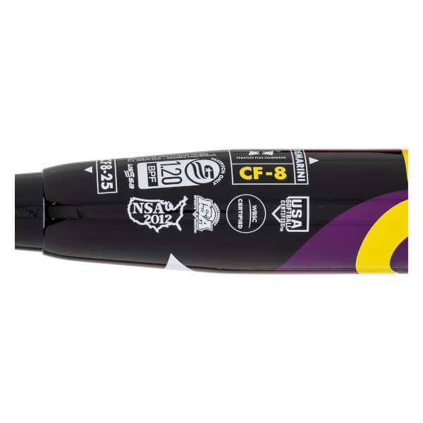 DeMarini CF4 Black PitchBlack Plus Fastpitch Softball Bat 33/24
