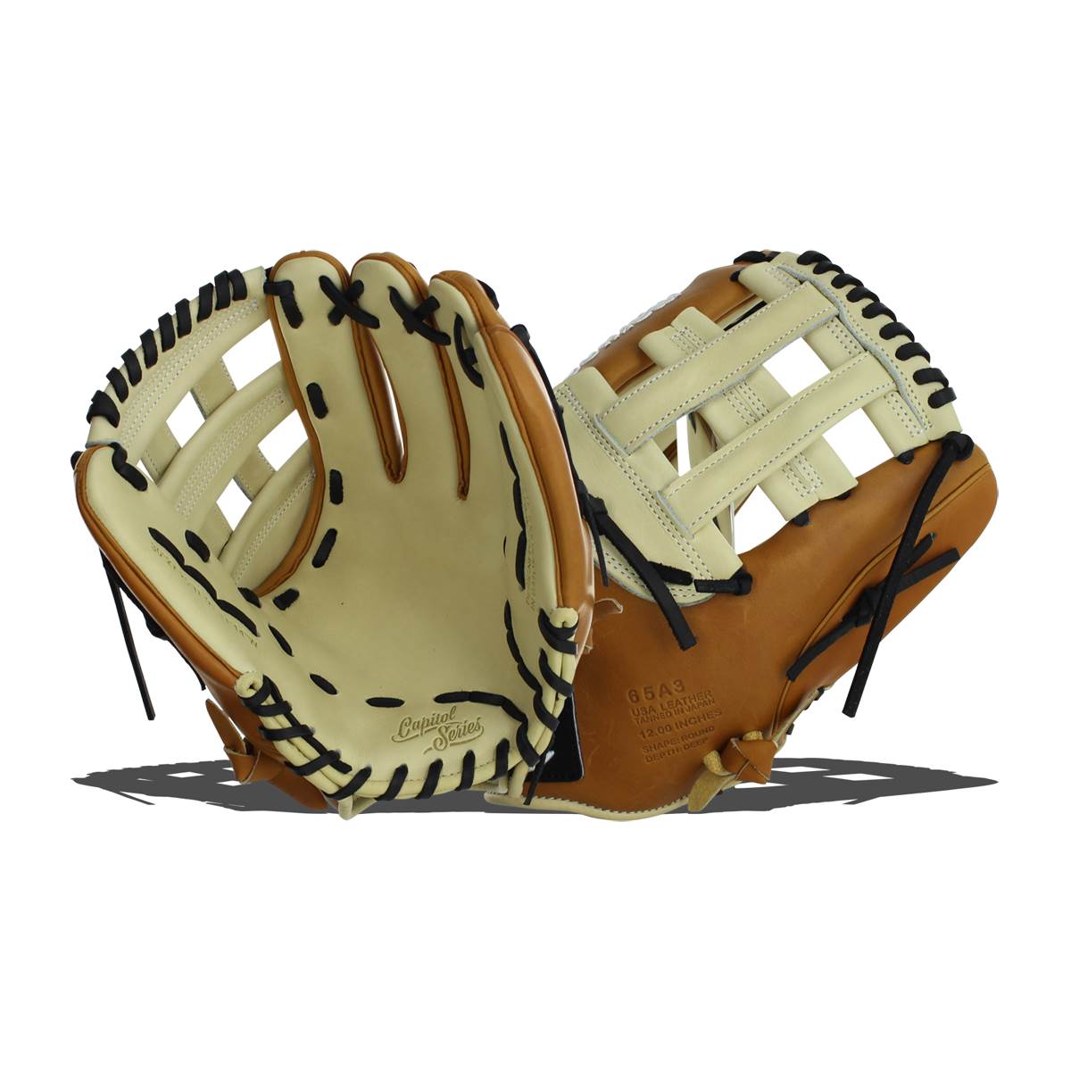 Gant De Baseball Marucci Capitol Series – Taille 12 – Pour Joueur De Champ Intérieur – Droitier – Neuf