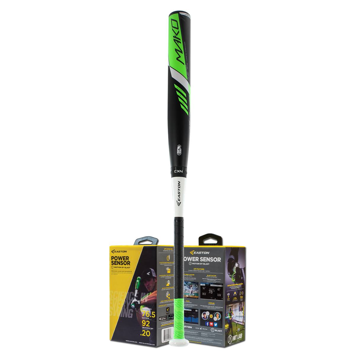 Batte Baseball Jeunesse Easton Mako YB16MK11 30 Pouces 19 Oz - Composite