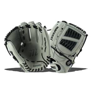 Marucci Adjustable 12.5" Fastpitch Softball Glove: MFGSB1250SV-GY/BK: Image #316288