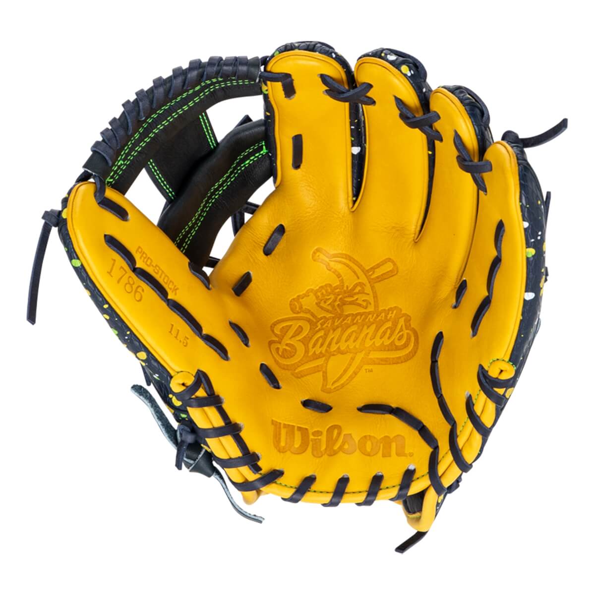 Wilson A2000 Super SnakeSkin 1786 Bananas 11.5" Baseball Glove: WBW102218115: Image #453939