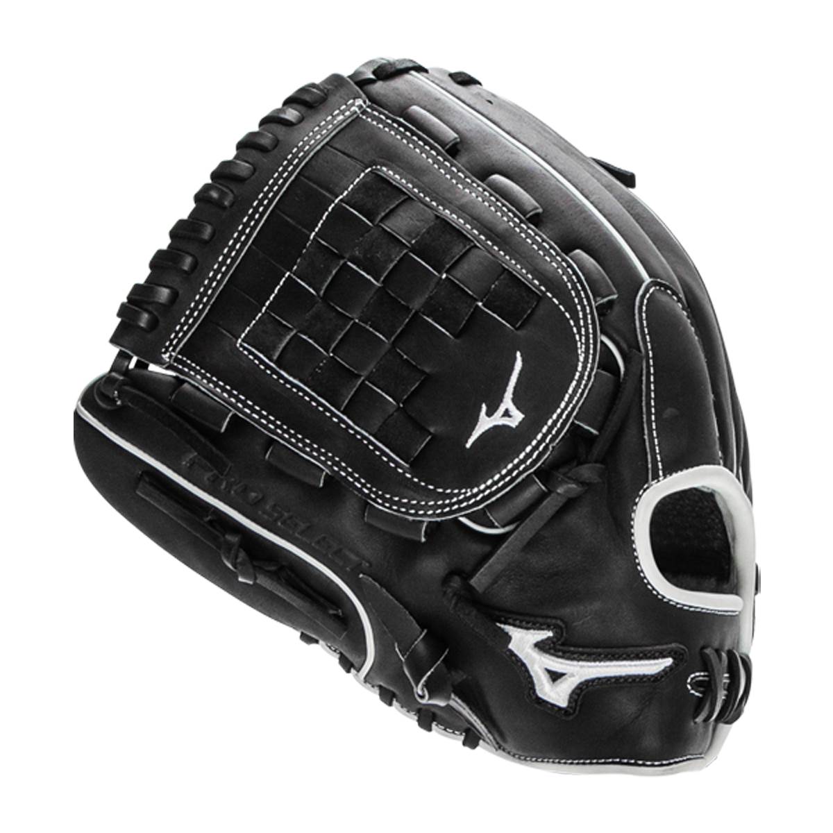 Mizuno Pro Select 12" Fastpitch Softball Glove: GPSF1200BK: Image #410166