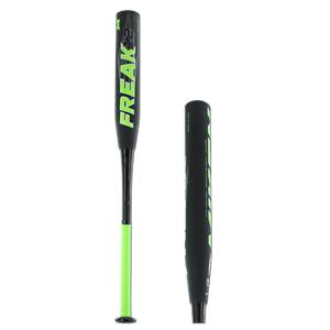 Batte De Softball Miken Freak Slowpitch 34" 29 Oz - Noir - Équilibrée - Équipement Adulte