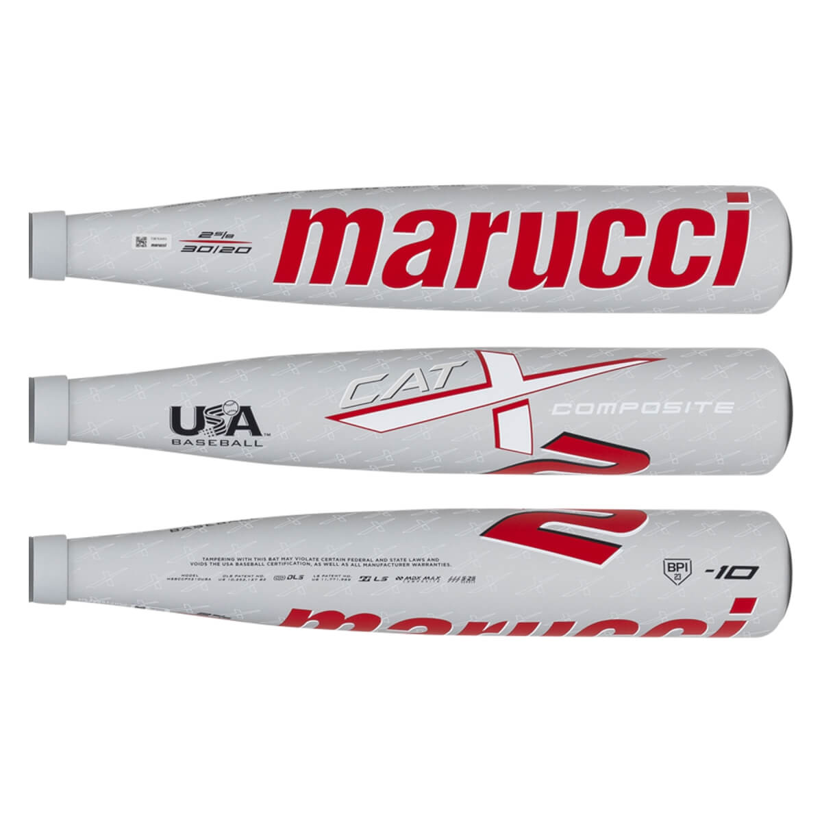 Marucci CATX2 Composite -10 USA Baseball Bat: MSBCCPX210USA: Image #444330