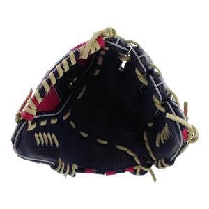 Mizuno MVP Prime SE Fastpitch Glove: GMVP1300PSEF4- Navy/Pink: Image #309372